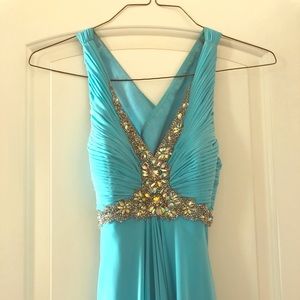 Prom dress, ball gown, full length dress